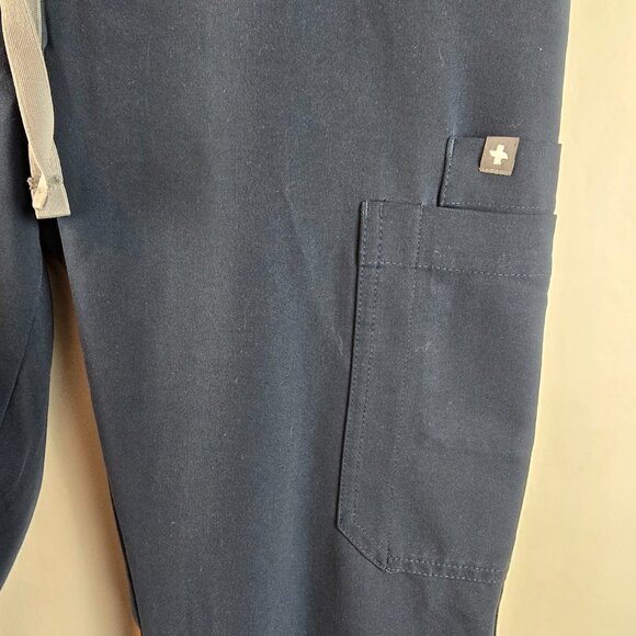 FIGS Scrub Pants Womens Small Navy Technical Collection Jogger Workwear - Picture 4 of 11